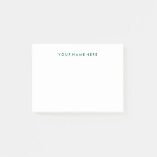 Bloco Post-it Posto simples e verde-it® NotePad