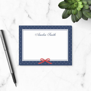 Bloco Post-it Preppy Blue (Azul de pré-disquete) com fita verme