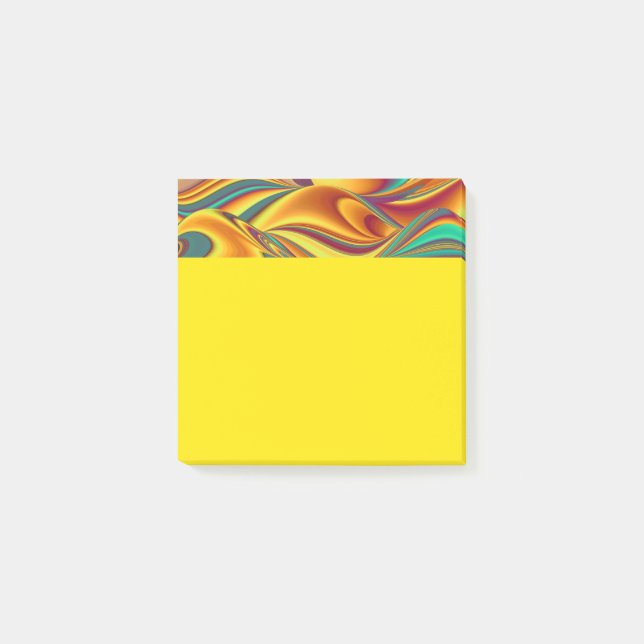 Bloco Post-it Primavera Verão Outono Flores Magia (Frente)