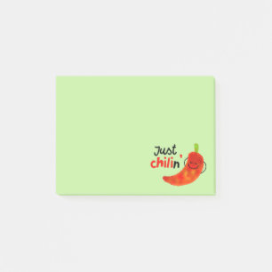 Bloco Post-it Pun Pepper Positivo - Só Chilin