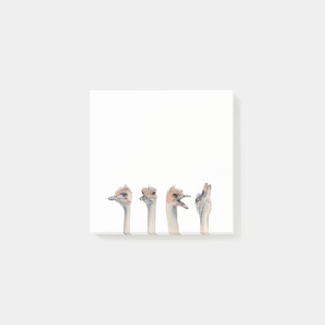 Bloco Post-it Rainha engraçada do drama da aguarela | dos (Frente)