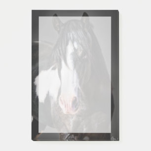 Bloco Post-it Retrato de Cavalo II