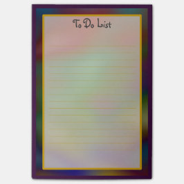 Bloco Post-it Roxo colorido para fazer notas de post-it da lista