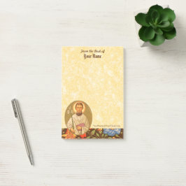 Bloco Post-it Rua. Aloysius Gonzaga (PM 01) 4"x6"