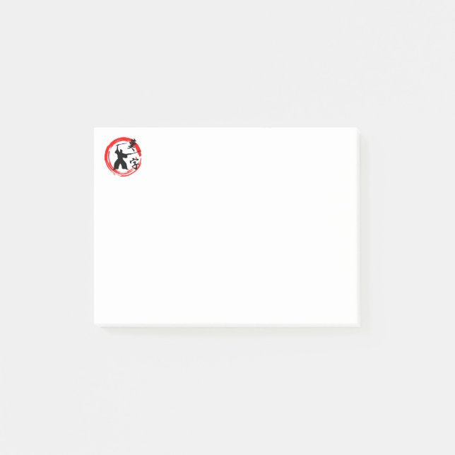 Bloco Post-it Samurai (Frente)