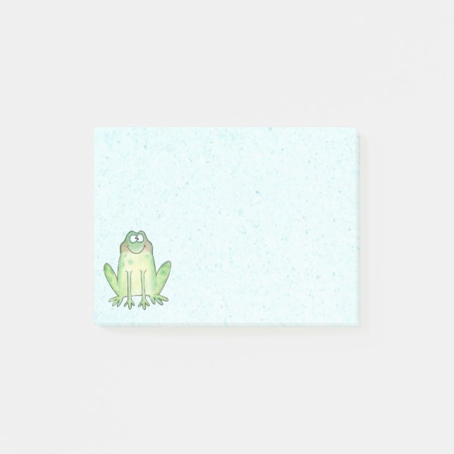 Bloco Post-it Sapo Feliz (Frente)