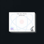 Bloco Post-it Science Emojis | Texto personalizado<br><div class="desc">Science Emojis. Emoji art Versão 2 de EmojiOne. Licenciado sob Creative Commons (CC-BY 4.0).</div>
