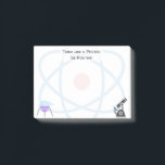 Bloco Post-it Science Emojis | Texto personalizado<br><div class="desc">Science Emojis. Emoji art Versão 2 de EmojiOne. Licenciado sob Creative Commons (CC-BY 4.0).</div>