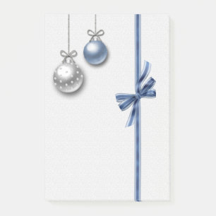 Bloco Post-it Shiny Elegant Christmas Balls