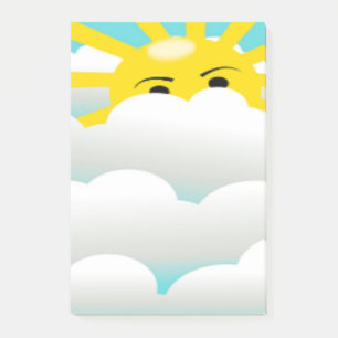 BLOCO POST-IT SOL OCULTO