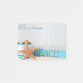 Bloco Post-it Starfish Beach Personalizado