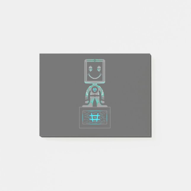 Bloco Post-it Super-herói da marca Hash (Frente)