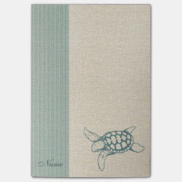 Bloco Post-it Tartaruga-do-mar-na moda elegante personalizada