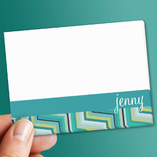 Bloco Post-it Teal e Green Jenny