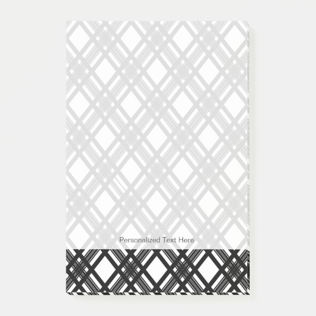 Bloco Post-it Textura de Faixa (Frente)