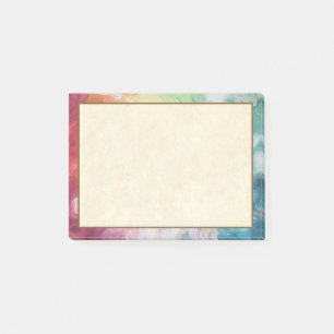 Bloco Post-it Tinta Abstrato com textura grossa
