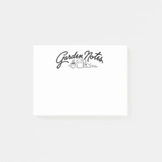 Bloco Post-it Tipografia do Jardim Retroativo