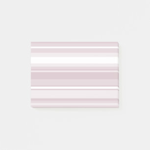 Bloco Post-it tiras rosa rosa quartzo