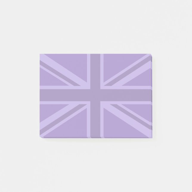 Bloco Post-it Tomada Roxo da União Vibrante (Frente)
