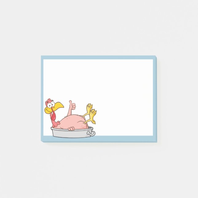 Bloco Post-it Turquia preparado para Janto (Frente)