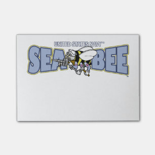 Bloco Post-it U.S. Seabee do marinho