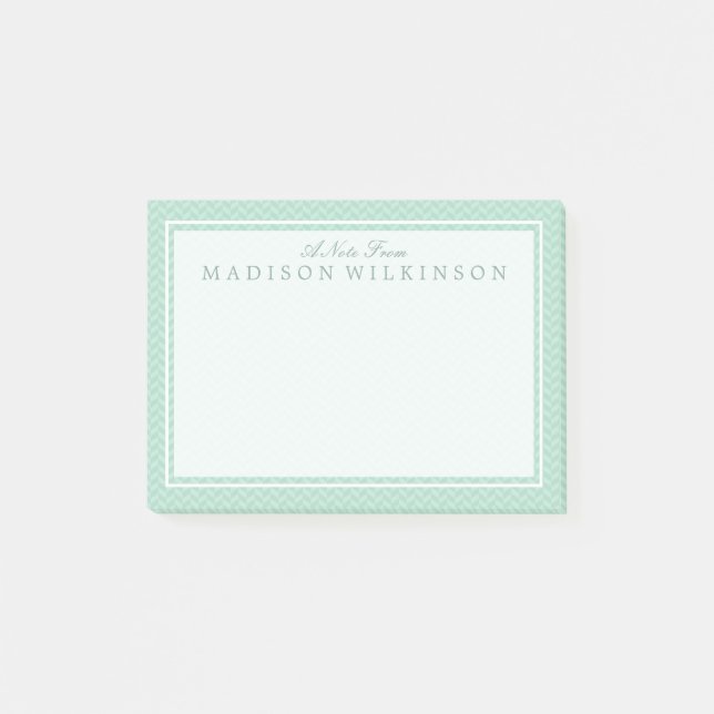 Bloco Post-it uma nota de (Frente)