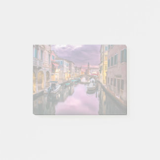 Bloco Post-it Veneza, Itália Canal Cênico e Arquitetura Veneza
