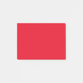 Bloco Post-it Vermelho Simples