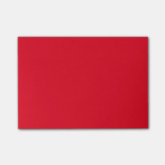 Bloco Post-it Vermelho simples
