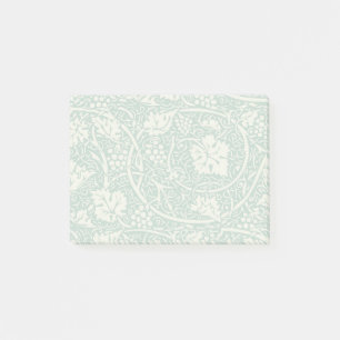 Bloco Post-it Vintage Floral Wallpaper Grape Art Impressão