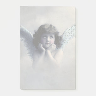 Bloco Post-it Vintage Victorian Photo Angel
