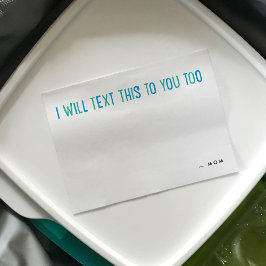 Bloco Post-it Vou te mandar uma mensagem muito engraçada, azul