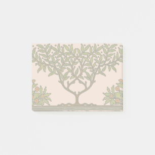 Bloco Post-it Wallpaper Floral William Morris Tree Frieze
