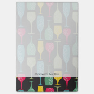Bloco Post-it Wineglass