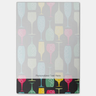 Bloco Post-it Wineglass