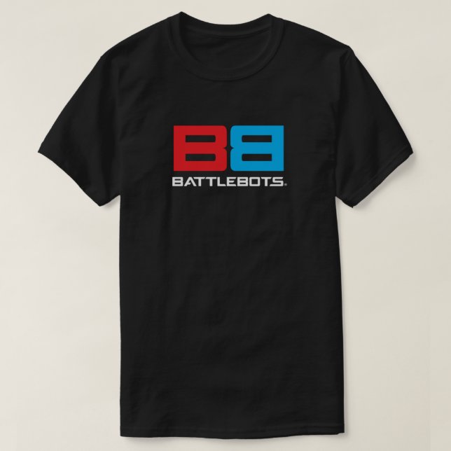Blocos de batalha Logotipo Merch T-Shirt 1 (Frente do Design)