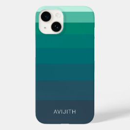 Blocos de Cor Tendência Azul sinal personalizável