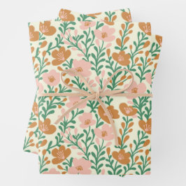 Blocos de flor selvagem Simples, Rosa, Variedade V