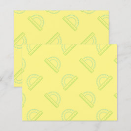 Blocos de notas Post-it com padrão matemático de t