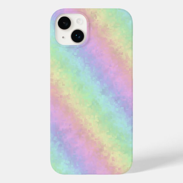 Blocos em Pastel Cores Arco-Íris 3D (Verso)