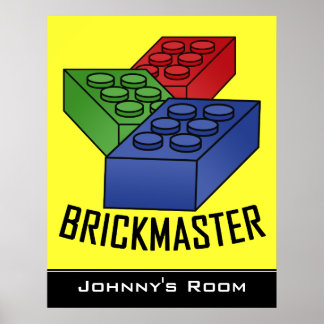 Blocos para crianças Poster