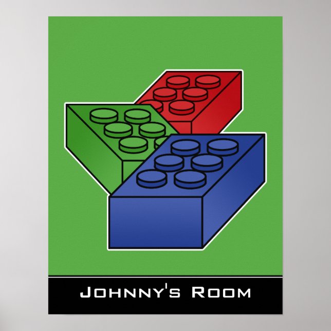 Blocos para crianças Poster (Frente)