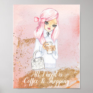 blogueira aconchegante de inverno poster