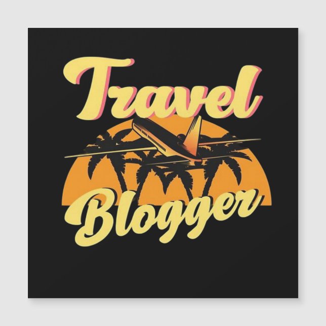 Blogueiro de Viagens (Frente)