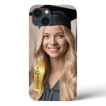 Blonde Girl Graduation Day