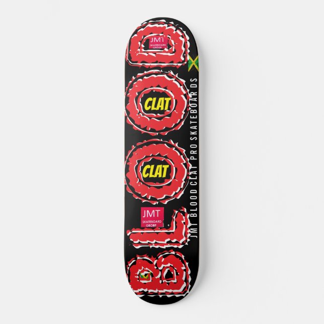 BLOODCLAT Skateboard (Frente)