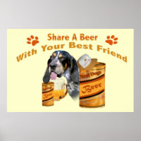 Bloodhound compartilha poster de cerveja