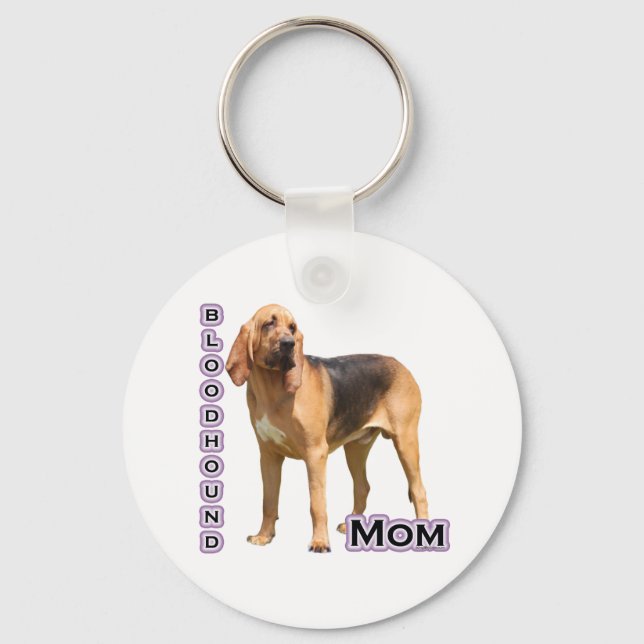 Bloodhound Mãe 4 - Chaveiro (Frente)