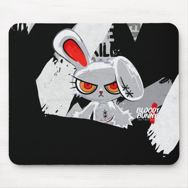 Bloody Bunny Mousepad (Frente)