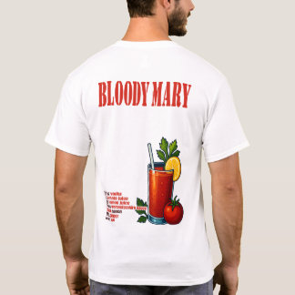 Bloody Mary T-Shirt – Bold Brunch Cocktail